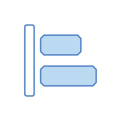 Align Left vector icon