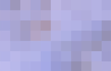 Soft Lilac Pixelated Background Abstract Cool-Toned Vector Texture with Subtle Gradient for Digital Art, Web Design, and Calm Aesthetic. EPS 10. Vector illustration
