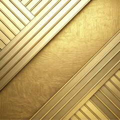 Light pale dusty old antigue gold golden brass yellow abstract background. Geometric. Line diagonal stripe angle shadow 3d. Color gradient. Metal metallic. Business, industry. Design. Wide banner.