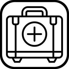 First Aid Kit Icon Style