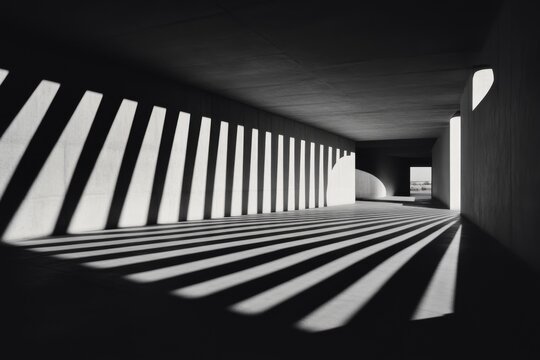 An abstract pattern of parallel lines converging at a distant point, creating a sense of infinite length