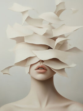 Surreal People Scenes Wallart 