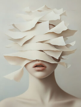 Surreal People Scenes Wallart 