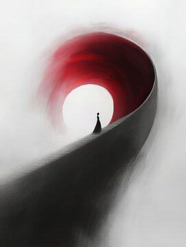 Surreal People Scenes Wallart 