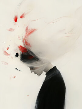 Surreal People Scenes Wallart 
