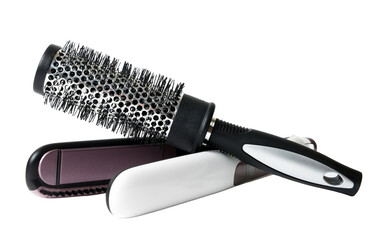 Hairdresser tools isolated closeup