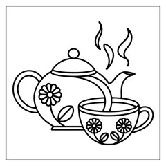 GROOVY 90s BOLD & EASY COLORING PAGES FOR KIDS AND ADULTS.