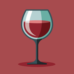 glass of red wine