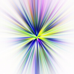 Obraz premium Colorful zoom motion effect. Abstract background.