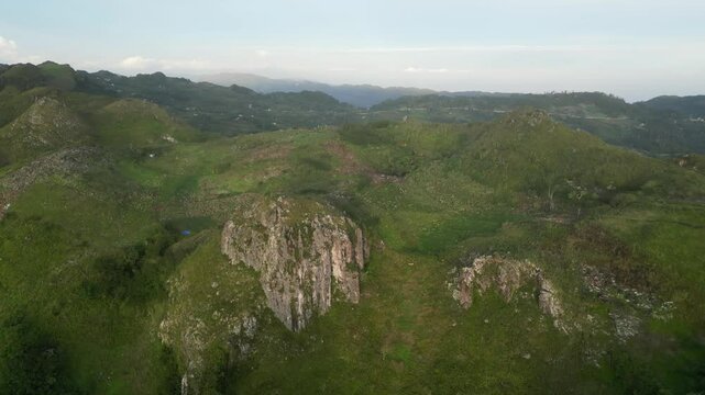 Lush greenery and breathtaking overviews from Ome&ntilde;a Peak, offering a tranquil mountain escape