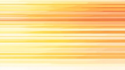 Abstract Horizontal Yellow Orange Stripes Background