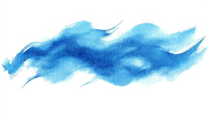 Fototapeta premium Abstract watercolor brush strokes painted background. Texture paper