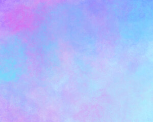 Soft Pastel Cloudy Texture in Blue Pink
