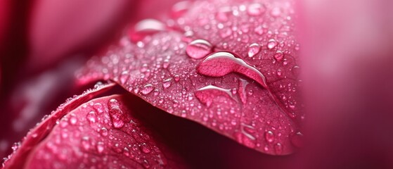 Vivid Biophilic Display Dew-Covered Leaf Textures in Macro for Eco-Friendly Decor and Educational Wildlife Conservation Content