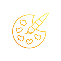 Paint Palette vector icon