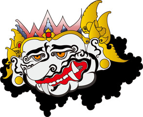 Wayang Character of Kala