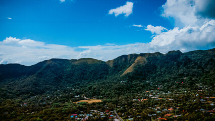 Majestic View of La India Dormida Mountain – El Valle de Antón, Panama – 4K