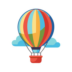 Fototapeta premium Hot Air Balloon Icon
