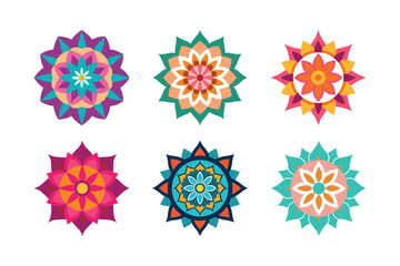 Mandala color art vector illustration 2