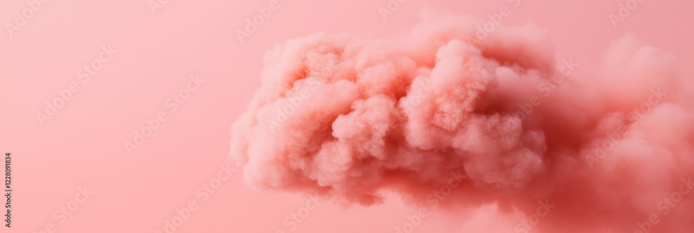 Poster pastel smoke abstract ethereal pink cloud dynamic for creative content in art and design - ideal for