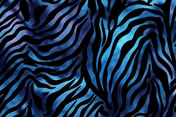 Fototapeta premium Vibrant wildlife pattern on a luxurious fabric