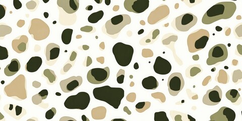 Fototapeta premium Camouflage textured background with rock and stone shapes. Useful for military, safety, protection or decorative purposes.