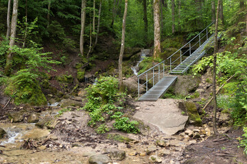 Feuersteinschlucht, Munich Way of St. James, Bavaria, Germany