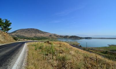 Afsar Lake in Manisa, Turkey.