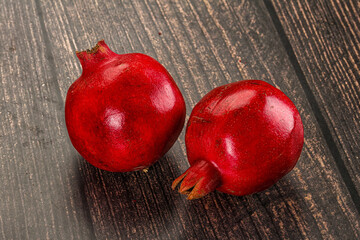 Fresh sweet juicy pomegranate fruit