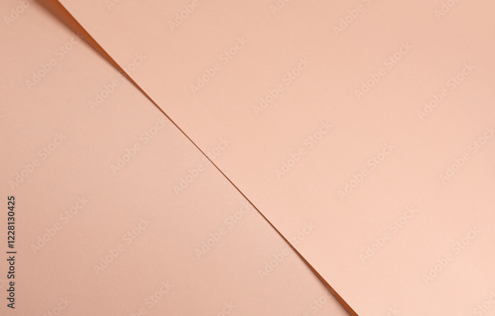 Aufkleber soft pastel pink and peach paper background with a satin surface and a refined matte texture. elegan