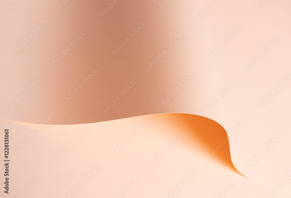 Aufkleber soft pink and peach paper background with a gentle, minimal texture and a subtle satin finish. elega