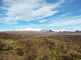 beautiful valley with mountains