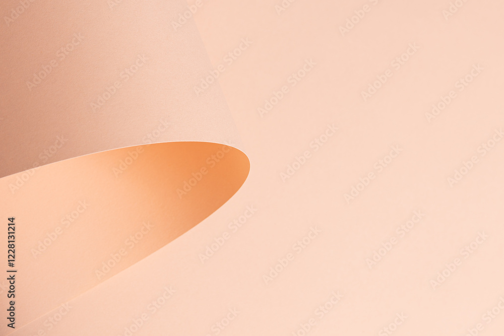 Leinwandbilder soft pink and peach paper background with a refined texture and a subtle matte finish. the smooth an