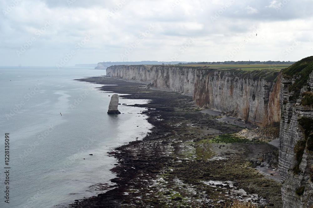 Wall mural Kreideküste bei Etretat, Normandie