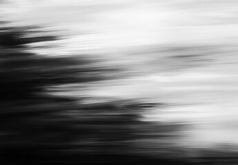 Black and White Brush Stroke Illustration Background