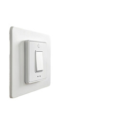 two light switch trun off two and one trunon on white wall