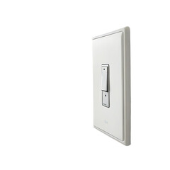 two light switch trun off two and one trunon on white wall