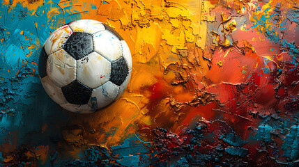 colored background animation with football theme