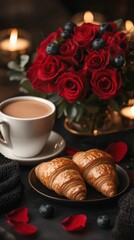 Obraz premium coffee and cookies