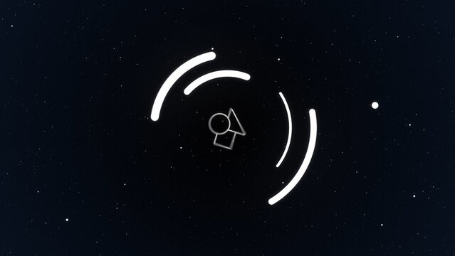 Modern Rotating Lines Logo Reveal Animation