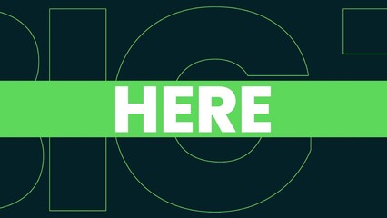 Modern Kinetic Typography Snappy Cross Slice Text Intro