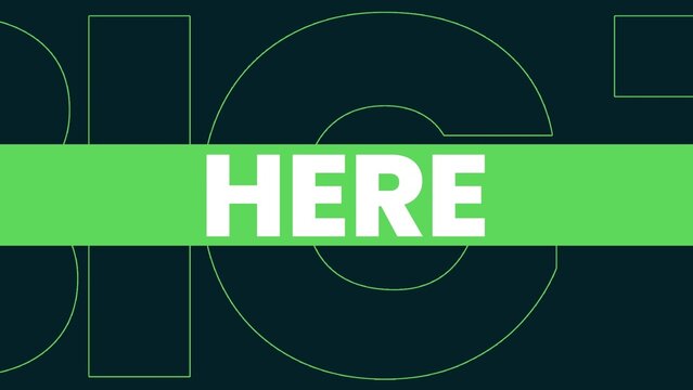 Modern Kinetic Typography Snappy Cross Slice Text Intro