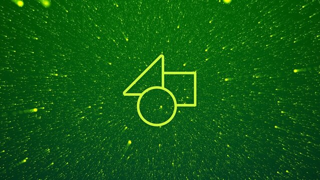 Matrix Particles Cinematic Camera Fly Out Title