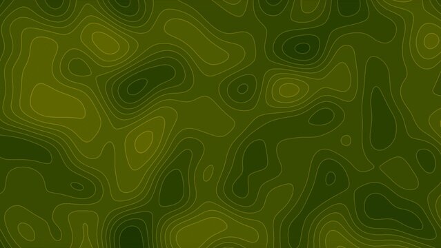Animated Map Topography Background