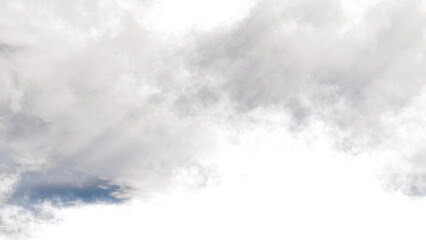 Dramatic stormy cloudscape over dark silhouette land, aerial view, atmospheric weather background for design