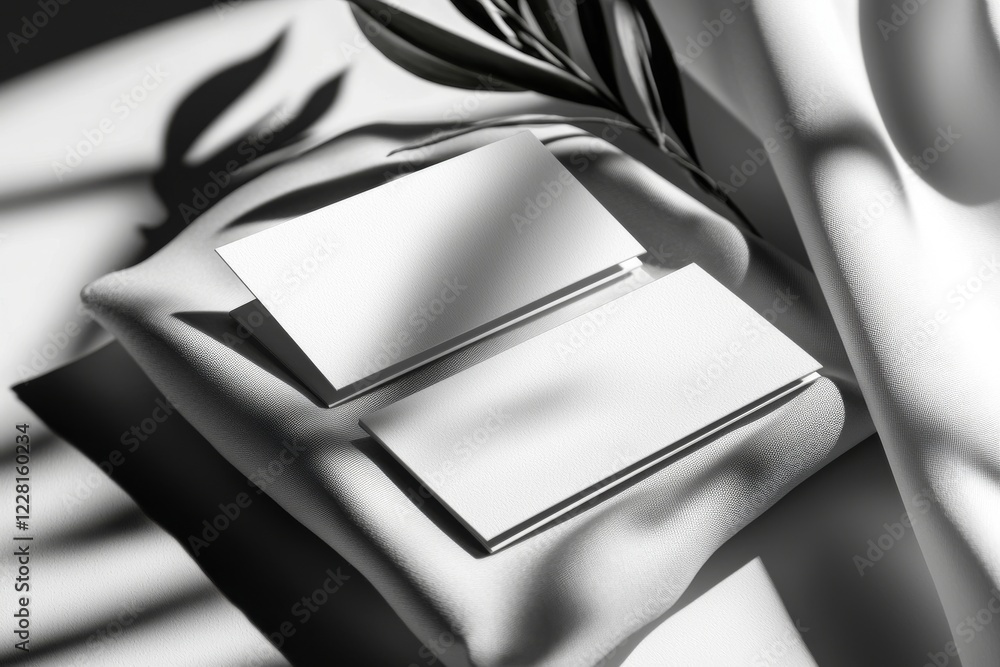 Poster a 3d rendered horizontal business visiting card mock-up with the front and back. it includes an invi