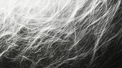 Obraz premium Textured gray canvas background with delicate fibers and an abstract gradient from dark to light
