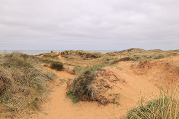 Blick auf das Morsumer Kliff auf der Nordseeinsel Sylt