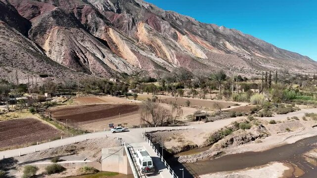 Dron en Maimar&aacute;, Quebrada de Humahuaca, Jujuy