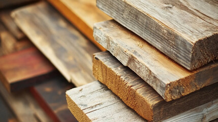 Reclaimed Barnwood: Rustic Charm, Upscale Design. Aged wood planks, rich textures, weathered...